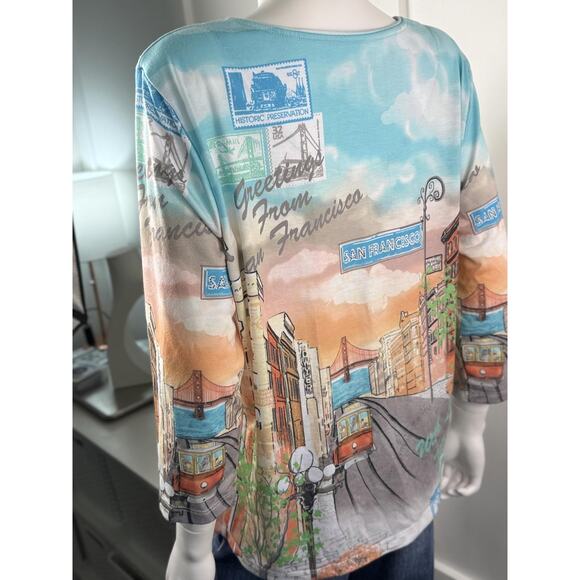 Beautiful Womens Top Size PL - Picture 4 of 5